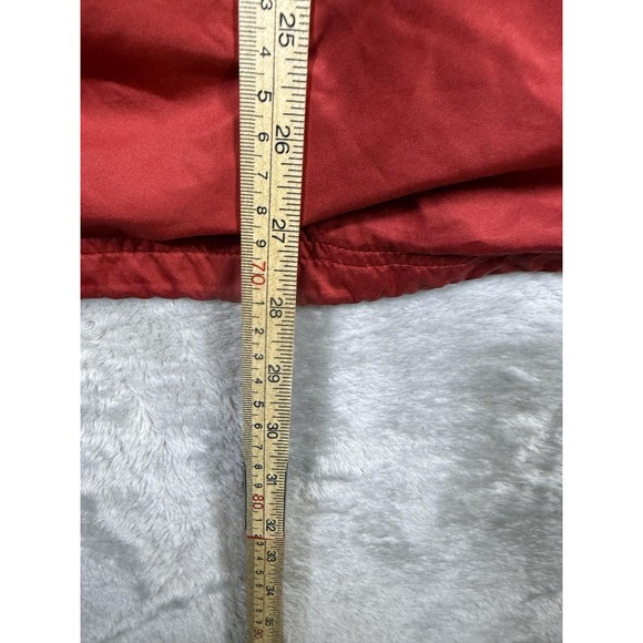 Houston Cougars Jacket Mens XL Red NCAA Football Adidas Full Zip Windbreaker - Picture 11 of 13